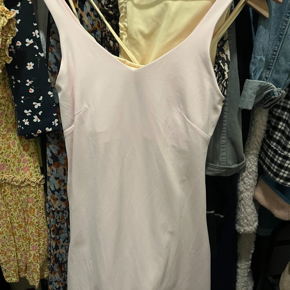 Lululemon Light Pink Athletic Dress
